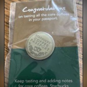 Starbucks Coffee Passport Pin 2016